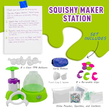 Doctor Squish - Squishy Maker Station, Create Your Very Own Squishies! DIY, for Ages 8 & Up